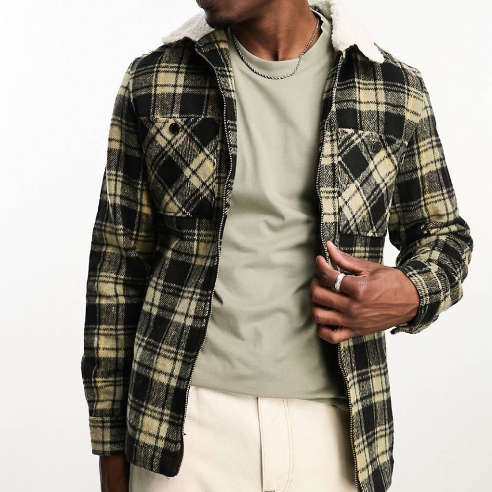 COPY - WESC Liam Fleece Shirt Jacket